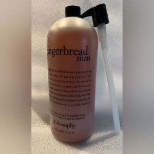 Mega 64oz Philosophy Gingerbread Man